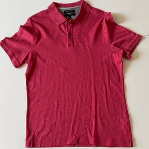 Banana Republic Vibrant Red Polo Shirt